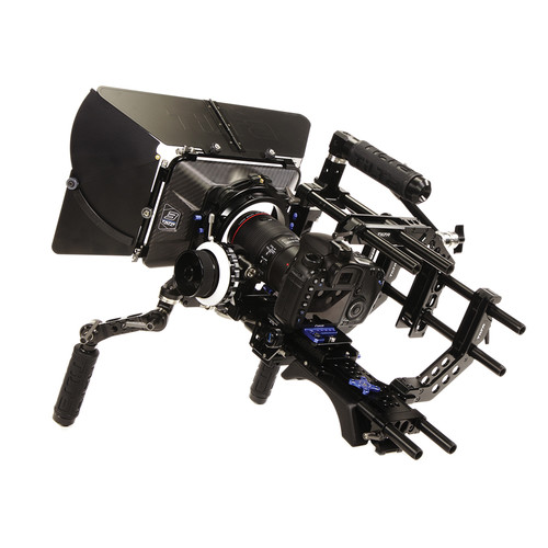 Tilta-Universal-Shoulder-Rig,-Baseplate-w-Shoulder-Pad,-4x4-Carbon-Fiber-Matte-Box---FF-Unit